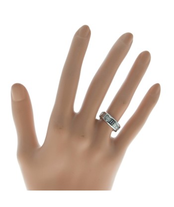 Tiffany Atlas K18 White Gold No. 8.5 Unisex Ring / de la marque