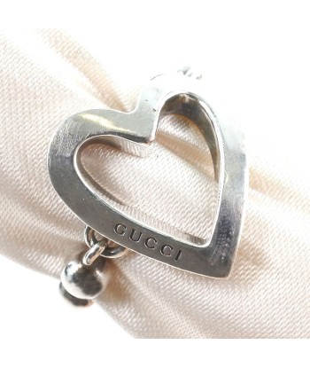 GUCCI Gucci Heart Ball Chain Silver 925 No. 8 Ladies Ring / s'inspire de l'anatomie humaine