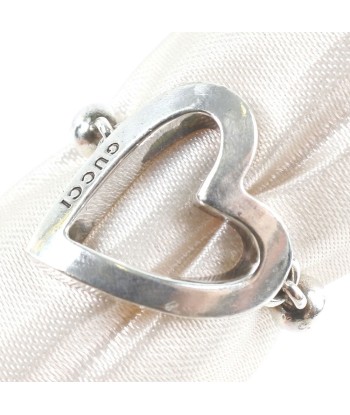 GUCCI Gucci Heart Ball Chain Silver 925 No. 8 Ladies Ring / s'inspire de l'anatomie humaine