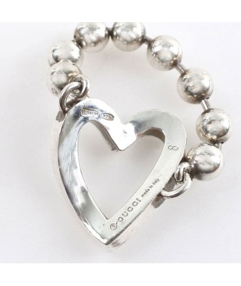 GUCCI Gucci Heart Ball Chain Silver 925 No. 8 Ladies Ring / s'inspire de l'anatomie humaine