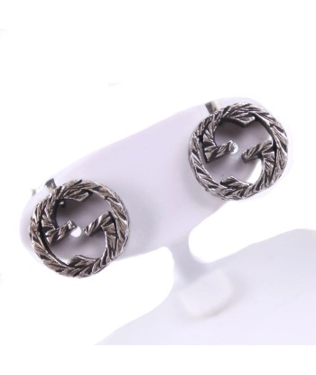 GUCCI Gucci Interlocking G Silver 925 Womens Earrings Toutes les collections ici