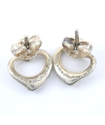 TIFFANY & Co. Tiffany Open Heart Elsa Peretti Silver 925 Womens Earrings ouvre sa boutique