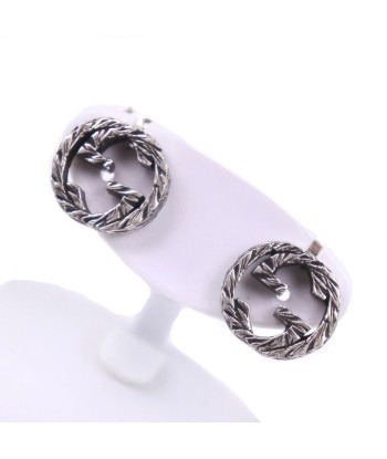 GUCCI Gucci Interlocking G Silver 925 Womens Earrings Toutes les collections ici