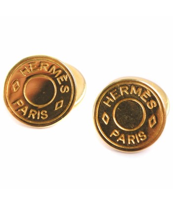 HERMES Hermes Serie Gold Plated Mens Cufflinks outlet