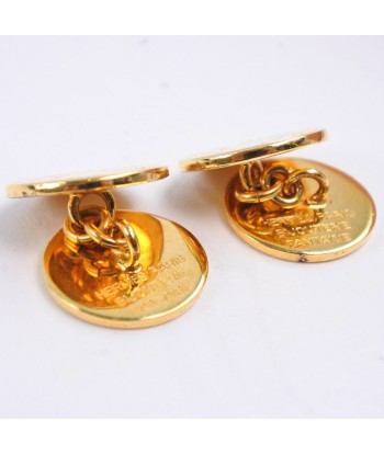 HERMES Hermes Serie Gold Plated Mens Cufflinks outlet