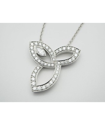 Harry Winston Lily Cluster Pendant Platinum x Diamond Necklace Yuri Flower Finished Vous souhaitez 