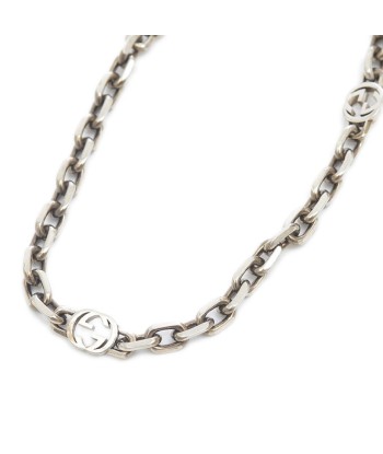 Gucci Interlocking G Chain Necklace Silver SV925 616941 2024