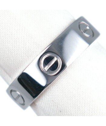 CARTIER Cartier Love Ring K18 White Gold No. 20.5 Mens Rings / de l' environnement