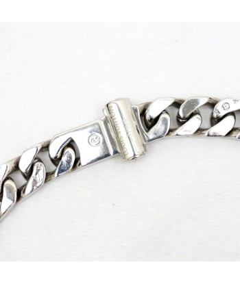 Louis Vuitton Collier Metal LV Chainlinks Necklace Monogram Mens Silver M68272 Amélioration de cerveau avec