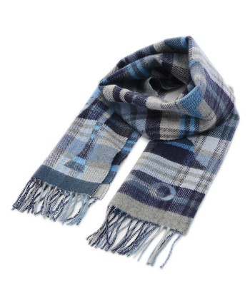 Hermes Cashmere Scarf Blue shop