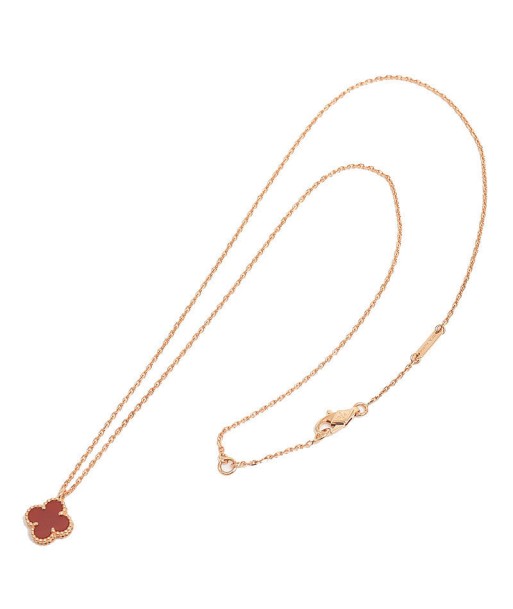 Van Cleef & Arpels Sweet Alhambra Necklace Carnelian VCARN59M00 Venez acheter