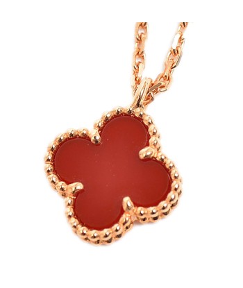 Van Cleef & Arpels Sweet Alhambra Necklace Carnelian VCARN59M00 Venez acheter