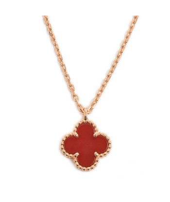 Van Cleef & Arpels Sweet Alhambra Necklace Carnelian VCARN59M00 Venez acheter