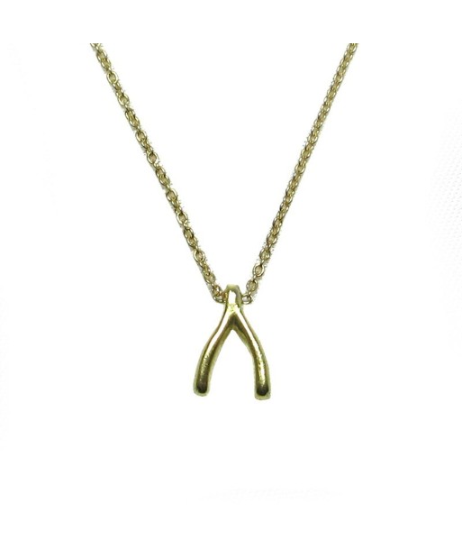 Jennifer Meyer JENNIFER MEYER Mini Wish Bone Necklace 585 (K14) K18YG Ladies shop