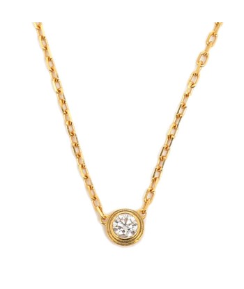 Cartier Diaman Leger SM Necklace 1P Diamond K18YG CRB72158 pas cher chine