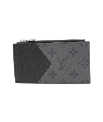 Louis Vuitton Monogram Eclipse Mens Monogram Eclipse Coin Purse/coin Case Monogram EclipseMonogram Reverse solde