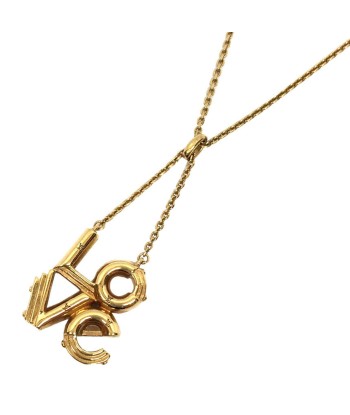 Louis Vuitton LOUIS VUITTON LV & ME LOVE Necklace M62843 Pendant Gold Color l'achat 