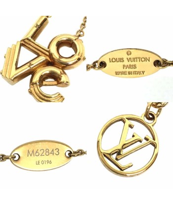 Louis Vuitton LOUIS VUITTON LV & ME LOVE Necklace M62843 Pendant Gold Color l'achat 