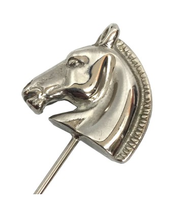 Hermes HERMES hose head pin brooch BIJOUTERIE FANTAISIE silver color le concept de la Pate a emporter 