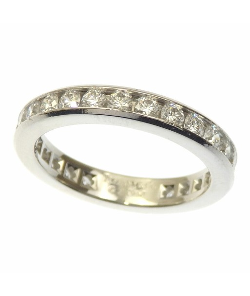 Tiffany Full Eternity Ring Womens Diamond Pt950 No. 9 4.6g Platinum outlet