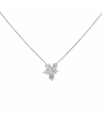 Valente Harry Winston Cluster Pendant Small Ladies Diamond Pt950 Approximately 1.00ct 4.3g Platinum PEDPCLSMWC de la marque