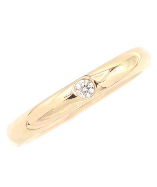 Harry Winston Ring Round Cut Wedding 1P Diamond WBDYRDBZ3MM K18 YG Yellow Gold No. 14 Classic Band Women's Men's Jewelry store