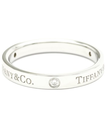 Tiffany Flat Band Ring 23776316 Platinum Diamond Band Ring Carat/0.07 l'évolution des habitudes 