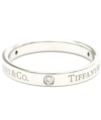 Tiffany Flat Band Ring 23776316 Platinum Diamond Band Ring Carat/0.07 l'évolution des habitudes 