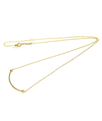 Tiffany Smile Yellow Gold (18K) No Stone WomenMen Fashion Pendant Necklace Les magasins à Paris et en Île-de-France