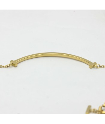 Tiffany Smile Yellow Gold (18K) No Stone WomenMen Fashion Pendant Necklace Les magasins à Paris et en Île-de-France