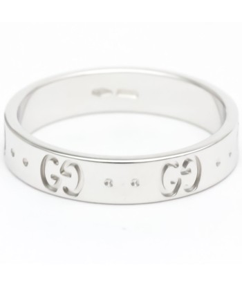 Gucci Icon White Gold (18K) Fashion No Stone Band Ring Silver Comment ça marche