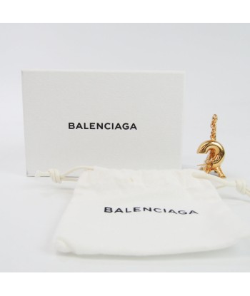 Balenciaga Paris Pierce Eiffel Tower Metal Single Drop Earring Gold de la marque