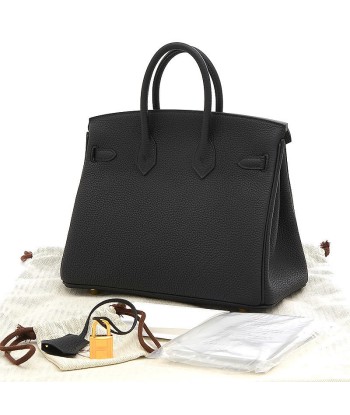 Hermes Birkin 25 Togo Leather Handbag Black de technologie