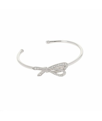 TIFFANY & Co. Tiffany Bow Ladies K18WG / Diamond Bangle les ctes