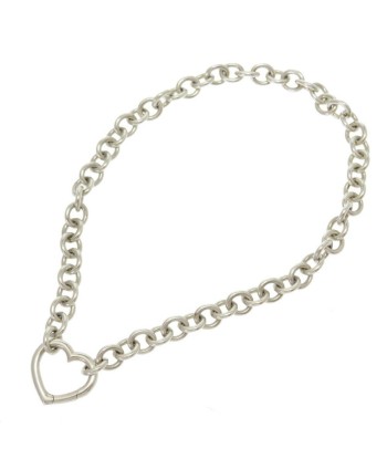 Tiffany Heart Silver Chain Choker 925 370 TIFFANY & Co. est présent 