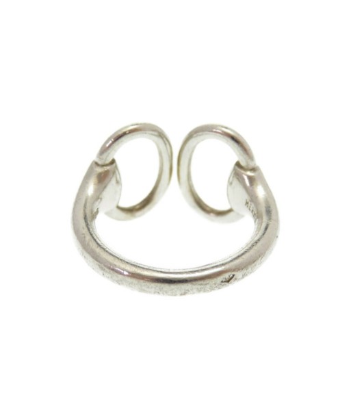 Hermes Nausicaa Ring No. 9.5 Silver 925 368 HERMES pas cher chine