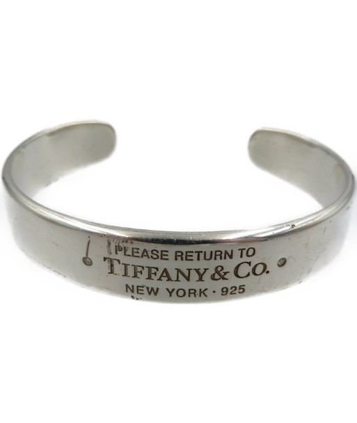 Tiffany Return to Narrow Cuff Bangle 2PD Silver 925 Diamond de l' environnement