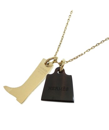 Hermes Amulet Marokinier Buffalo Horn Metal Gold acheter en ligne