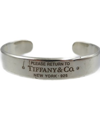 Tiffany Return to Narrow Cuff Bangle 2PD Silver 925 Diamond de l' environnement