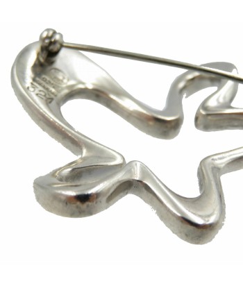 Georg Jensen George Jensen Silver 925 Splash Brooch Les êtres humains sont 