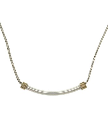 Tiffany T Smile K14YG K14 Yellow Gold Silver 925 Necklace s'inspire de l'anatomie humaine