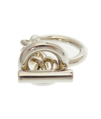 Hermes Croisette Chene Dunkle Ring Silver 925 Size 53 (No. 11) l'achat 