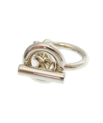 Hermes Croisette Chene Dunkle Ring Silver 925 Size 53 (No. 11) l'achat 