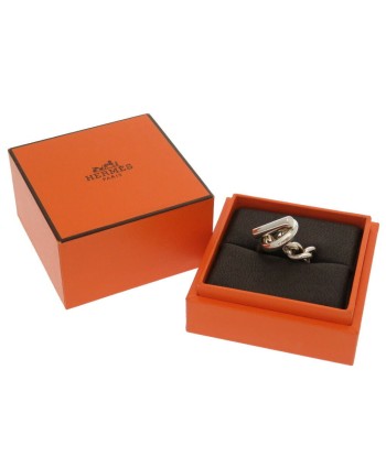 Hermes Croisette Chene Dunkle Ring Silver 925 Size 53 (No. 11) l'achat 