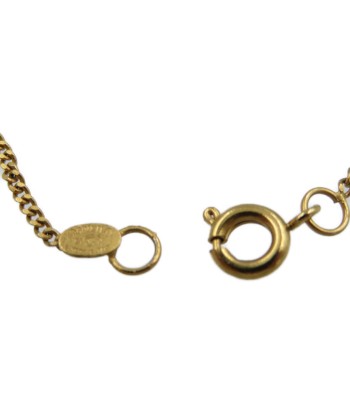 Chanel Coco Mark Metal Gold Black Necklace 043CHANEL suggérées chez