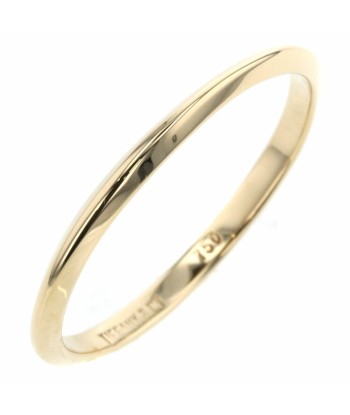 Tiffany Ring Bandwidth Approximately 2mm K18 Yellow Gold No. 20 Mens TIFFANY & Co. Pour