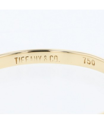 Tiffany Ring Bandwidth Approximately 2mm K18 Yellow Gold No. 20 Mens TIFFANY & Co. Pour