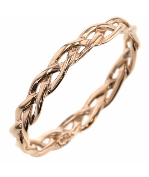 Agat Ring Braid Design K18 Pink Gold No. 9 Ladies agete s'inspire de l'anatomie humaine