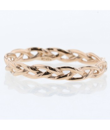 Agat Ring Braid Design K18 Pink Gold No. 9 Ladies agete s'inspire de l'anatomie humaine