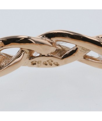 Agat Ring Braid Design K18 Pink Gold No. 9 Ladies agete s'inspire de l'anatomie humaine